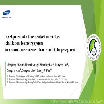 Time-resolved mirrorless scintillation detector @ KSMPRS2018