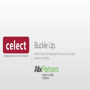 Buckle up. Here's how to bring speed & accuracy to retail decision-making. 