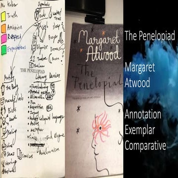 The Penelopiad by Margaret Atwood - Comparative Annotation Exemplar (VCE 2019)