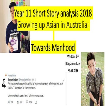 Towards manhood - analysis and guide