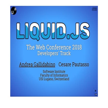 The Liquid User Experience API | PPT