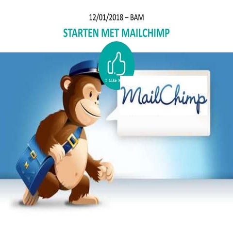 20180112 Starten met mailchimp