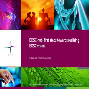 EOSC-hub: first steps towards realising EOSC vision