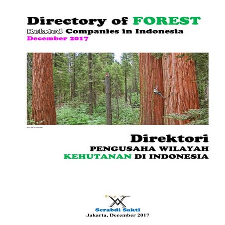 Directory of FOREST-related Companies in Indonesia, Dec. 2017