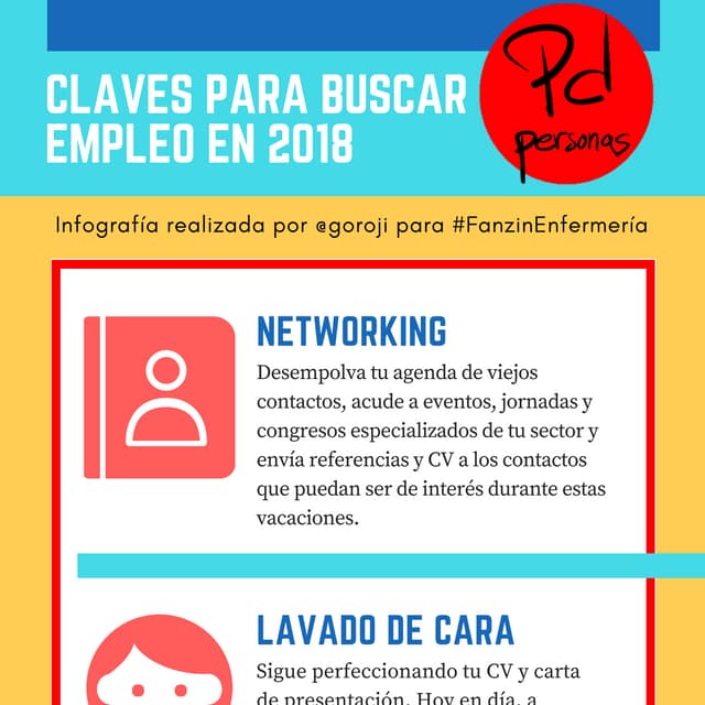 Claves para buscar empleo en 2018