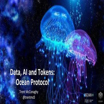 Data, AI, and Tokens: Ocean Protocol