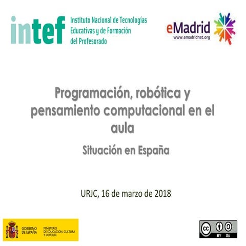 Programación, robótica y pensamiento computacional en el aula ...
