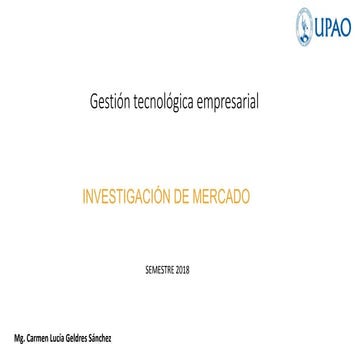 investigacion de mercado 