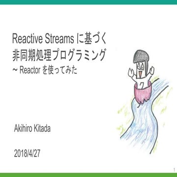 Reactive Streams に基づく非同期処理プログラミング 〜 Reactor を使ってみた