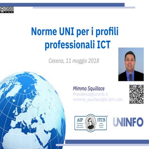 2018-05-11 "Norme UNI per i profili professionali ICT"