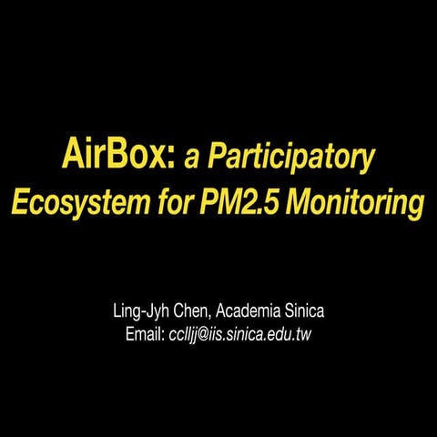 AirBox project report @ CENTRA 3