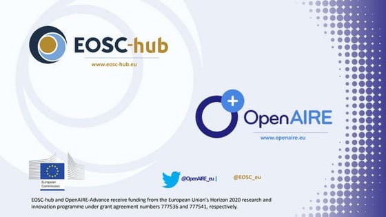 WEBINAR:  "How to manage your data to make them open and fair"  