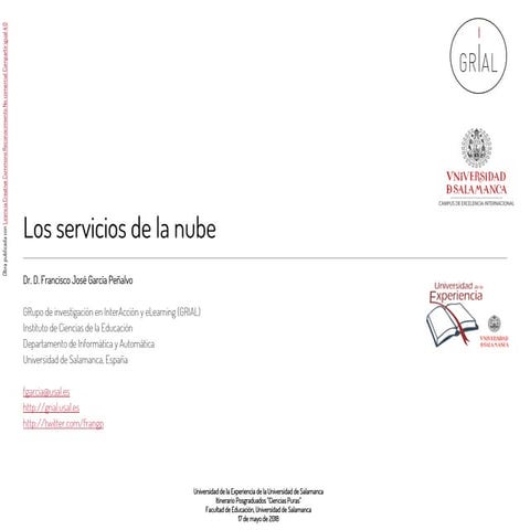 Los servicios de la nube
