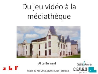 Du jeu vidéo à la médiathèque de Saint-Avertin
