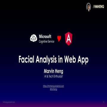 Facial Analysis with Angular Web App & ASP.NET Core