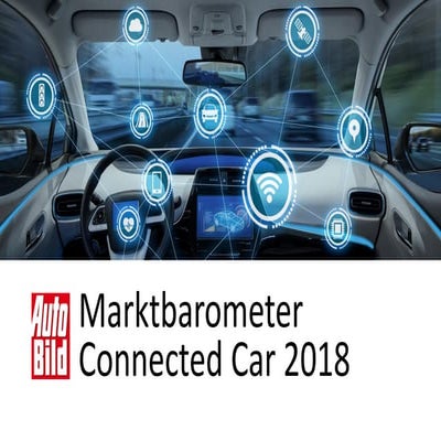 AUTO BILD Marktbarometer Connected Car 2018