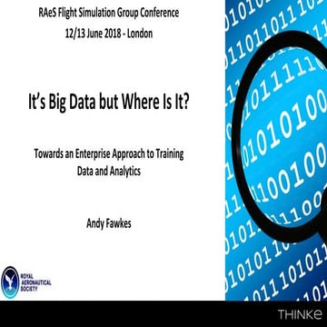 It’s Big Data but Where Is It?