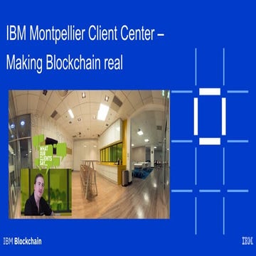 [Meetup 4] Nuit de la Blockchain, Anna Shugol, IBM