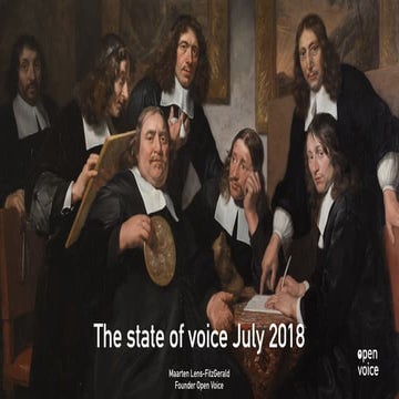 The state of voice, Open Voice episode 2