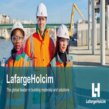 LafargeHolcim Corporate Presentation