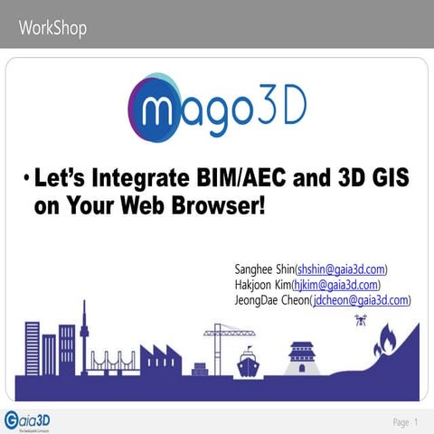 mago3D workshop(English) in Thailand , 2018.07