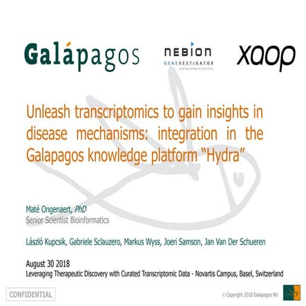 Unleash transcriptomics to gain insights in disease mechanisms: integration i...
