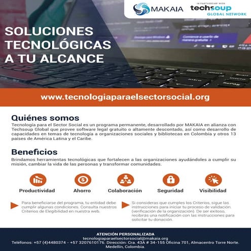 Accede a Soluciones Tecnológicas a tu alcance