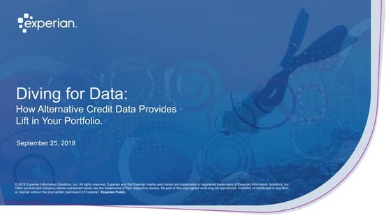 How Alternative Credit Data Provides Lift in Your Portfolio
