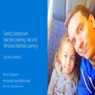 2018 09 26 CTT .NET User Group - Introduction to Machine Learning.Net and Win...