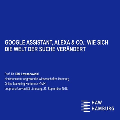Google Assistant, Alexa & Co.: Wie sich die Welt der Suche verändert