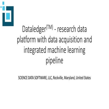 Open Science Data Repository - Dataledger | PPT
