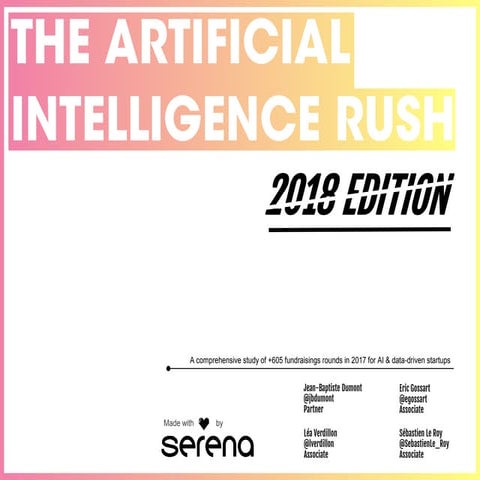 The Artificial Intelligence 2018