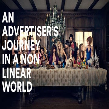 Αn advertiser's journey in a non-linear world 
