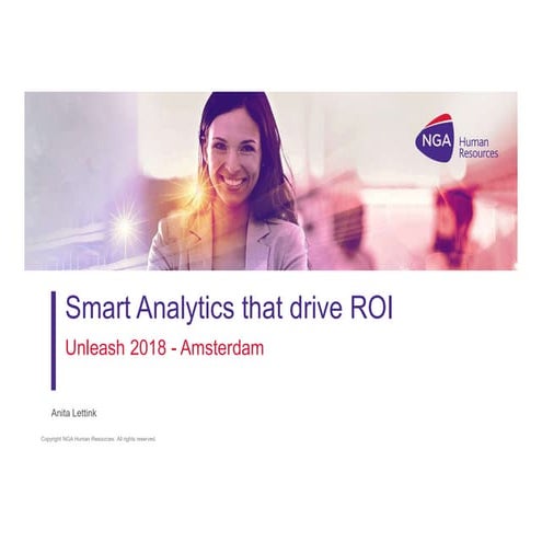 Smart Analytics that drive ROI