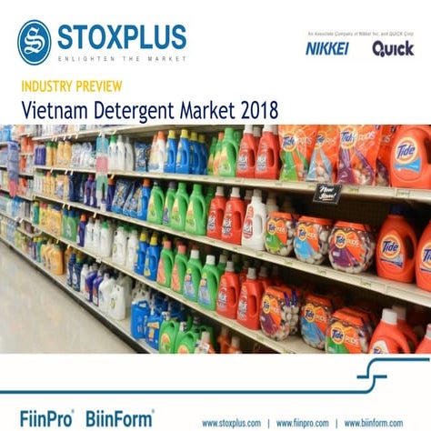 Vietnam Detergent Market Report 2018 
