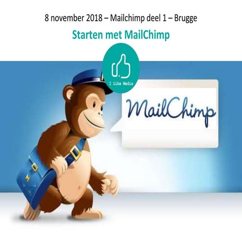 20181108 mailchimp beginners    academiestraat, brugge