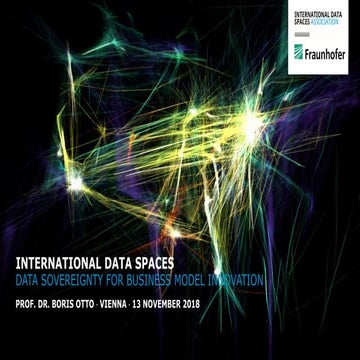 International Data Spaces: Data Sovereignty for Business Model Innovation
