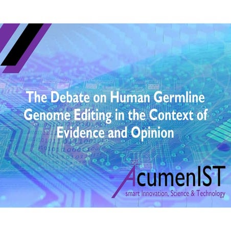 Human genome editing response | PPTX