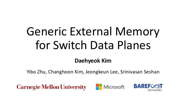 switch external memory