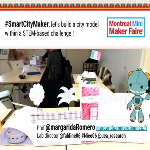 20181118 #SmartCityMaker @mmakerfaire @act_concordia @margaridaromero