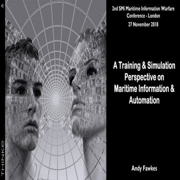 A Training & Simulation Perspective on Maritime Information & Automation