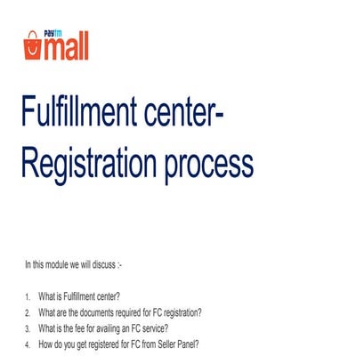 FC registration process