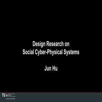201812 design research on social cyber-physical systems