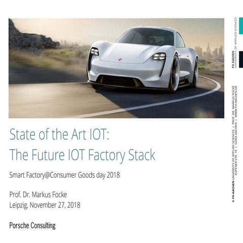 The Future IOT Factory Stack