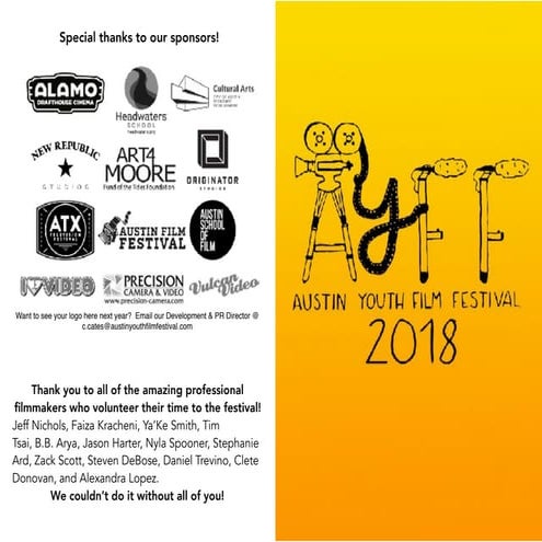 2018 ayff playbill