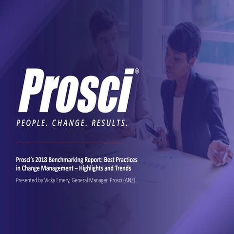 Highlights and trends from the Prosci 2018 Best Practices Report
