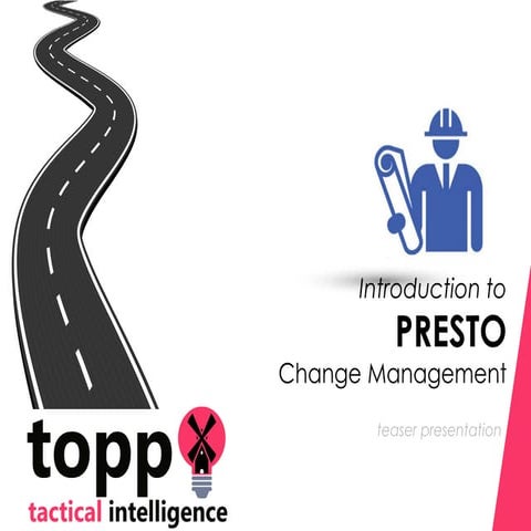 Change management made easy with PRESTO Digital Change Manager