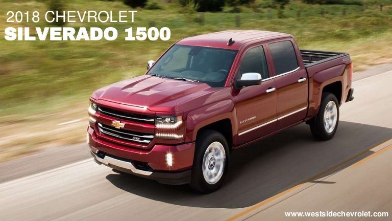 new 2018 chevrolet silverado 1500
