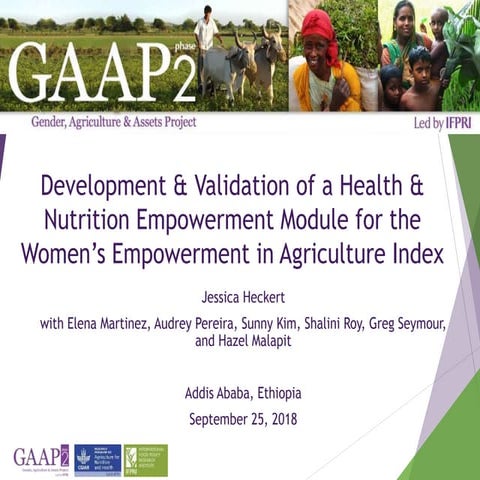 Development and validation of a health and nutrition empowerment module for t...