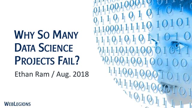 Why Data Science Projects Fail?
